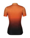 SCOTT Cycling short sleeve jersey - ENDURANCE 15 - orange/black