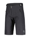 SCOTT Cycling shorts without bib - TRAIL FLOW PRO - black