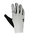 SCOTT Cycling long-finger gloves - RC PRO - white/black