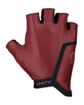 SCOTT Cycling fingerless gloves - PERFORM GEL - bordeaux
