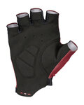 SCOTT Cycling fingerless gloves - PERFORM GEL - bordeaux