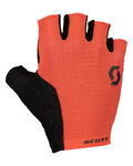 SCOTT Cycling fingerless gloves - ESSENTIAL GEL - red