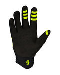 SCOTT Cycling long-finger gloves - DH FACTORY - yellow/black