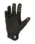 SCOTT Cycling long-finger gloves - DH FACTORY - yellow/black