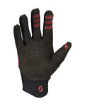 SCOTT Cycling long-finger gloves - DH FACTORY - red/black