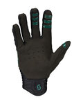 SCOTT Cycling long-finger gloves - DH FACTORY - green/black