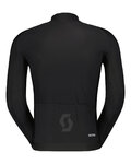 SCOTT Cycling winter long sleeve jersey - PRO WARM - black
