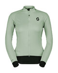 SCOTT Cycling windproof jacket - RC PRO WARM GTX WS W - green