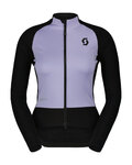 SCOTT Cycling windproof jacket - RC PRO WARM HYBRID GTX WS W - black/purple