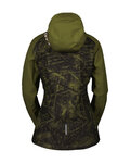 SCOTT waterproof jacket - TRAIL STORM WP W - green/black