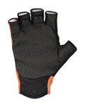 SCOTT Cycling fingerless gloves - JUNIOR RC - brown