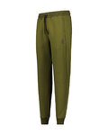 SCOTT Cycling long trousers withot bib - TECH JOGGER WARM - green