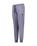 SCOTT Cycling long trousers withot bib - TECH JOGGER WARM W - purple