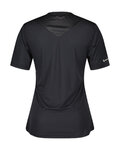 SCOTT Cycling short sleeve jersey - TRAIL FLOW SS W - black/yellow