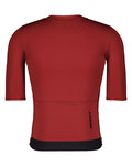 SCOTT Cycling short sleeve jersey - TRAINING - red