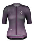 SCOTT Cycling short sleeve jersey - ULTD. - purple