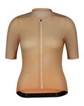 SCOTT Cycling short sleeve jersey - ULTD. - beige