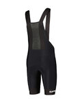 SCOTT Cycling bib shorts - SRAM PRO +++ - black/white