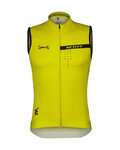 SCOTT Cycling sleeveless jersey - PRO - yellow