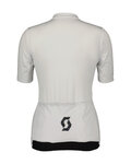 SCOTT Cycling short sleeve jersey - CONTESSA - white