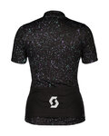 SCOTT Cycling short sleeve jersey - GRAVEL CONTESSA - black/multicolour