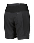 SCOTT Cycling shorts without bib - GRAVEL CORE CONTESSA SIGN W - black