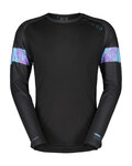 SCOTT Cycling summer long sleeve jersey - TUNED LS - black