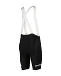 SCOTT Cycling bib shorts - SRAM RACE +++ - black/white