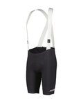 SCOTT Cycling bib shorts - SRAM AERO +++ - black/white