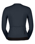 SCOTT Cycling winter long sleeve jersey - TRAINING - blue