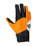 SCOTT Cycling long-finger gloves - EVO TRACK JR - black/orange