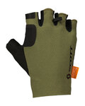 SCOTT Cycling fingerless gloves - ULTD SF - green