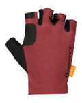 SCOTT Cycling fingerless gloves - ULTD SF - red
