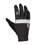 SCOTT Cycling long-finger gloves - RC PRO LF - black/white
