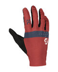SCOTT Cycling long-finger gloves - RC PRO LF - red/blue