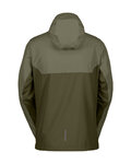 SCOTT Cycling windproof jacket - EXPLORAIR LIGHT WB - green