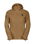 SCOTT Cycling windproof jacket - EXPLORAIR LIGHT WB W - brown