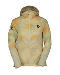 SCOTT Cycling windproof jacket - EXPLORAIR LIGHT WB W - yellow/orange