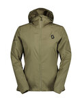 SCOTT Cycling windproof jacket - EXPLORAIR LIGHT WB W - green