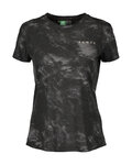 SCOTT Cycling short sleeve t-shirt - DRI TIE DYE W - black