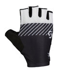 SCOTT Cycling fingerless gloves - RC TEAM SF - white/black