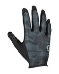 SCOTT Cycling long-finger gloves - TRACTION LF - black/grey