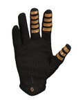 SCOTT Cycling long-finger gloves - TRACTION LF - blue/brown/black