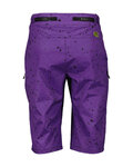 SCOTT Cycling shorts without bib - RC PROGRESSIVE - purple