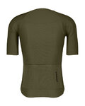 SCOTT Cycling short sleeve jersey - ULTD. AERO - green