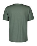 SCOTT Cycling short sleeve t-shirt - DEFINED MERINO GRAPHIC SS - green