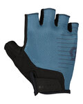 SCOTT Cycling fingerless gloves - ASPECT GEL SF - blue