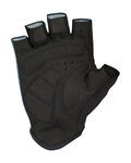SCOTT Cycling fingerless gloves - ASPECT GEL SF - blue