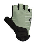 SCOTT Cycling fingerless gloves - ASPECT GEL SF - green/black
