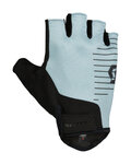 SCOTT Cycling fingerless gloves - ASPECT GEL SF - blue/black